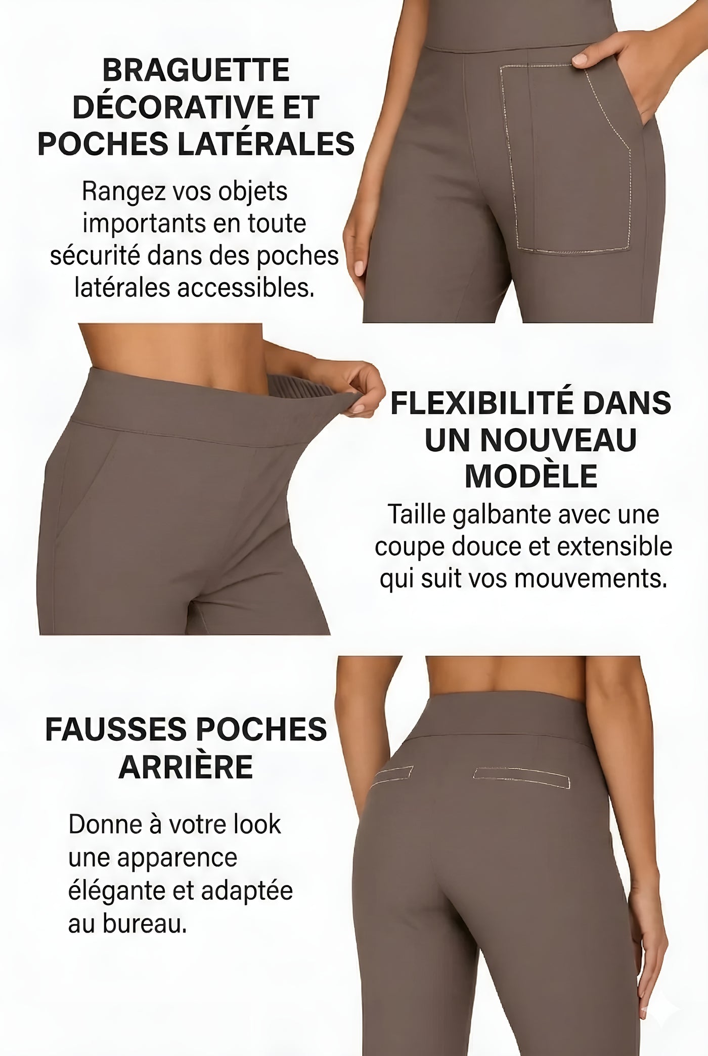 Sophie™ | Le pantalon stretch confortable pour toutes les femmes
