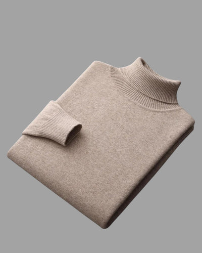 Antoine™ | Col roulé en cachemire