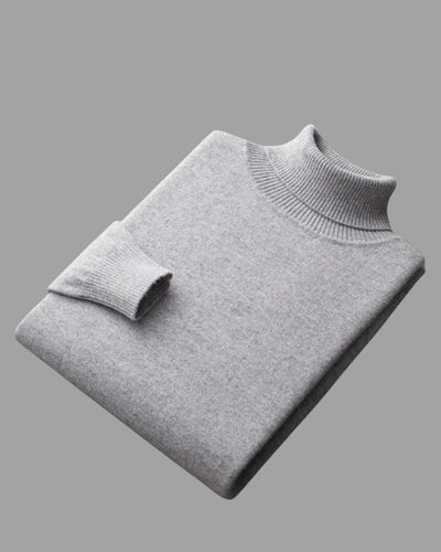 Antoine™ | Col roulé en cachemire