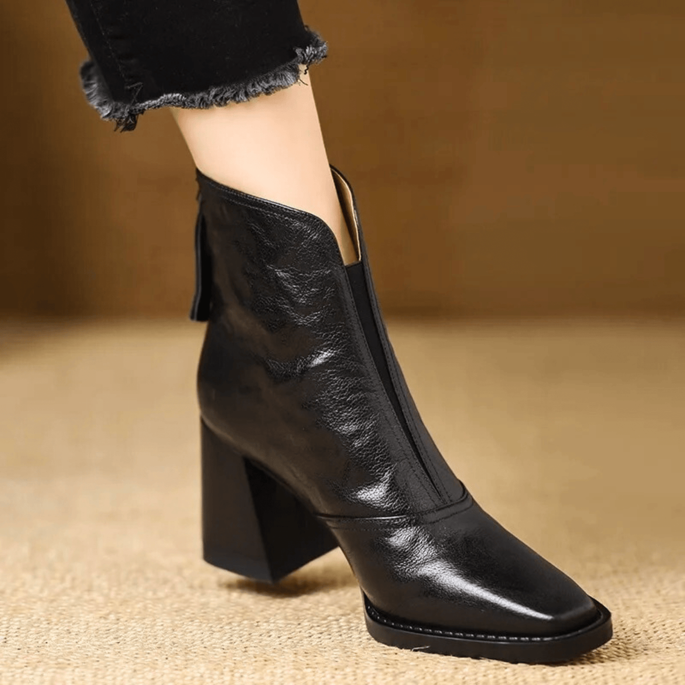 Camille™ | Bottines Chic à Talon Moyen