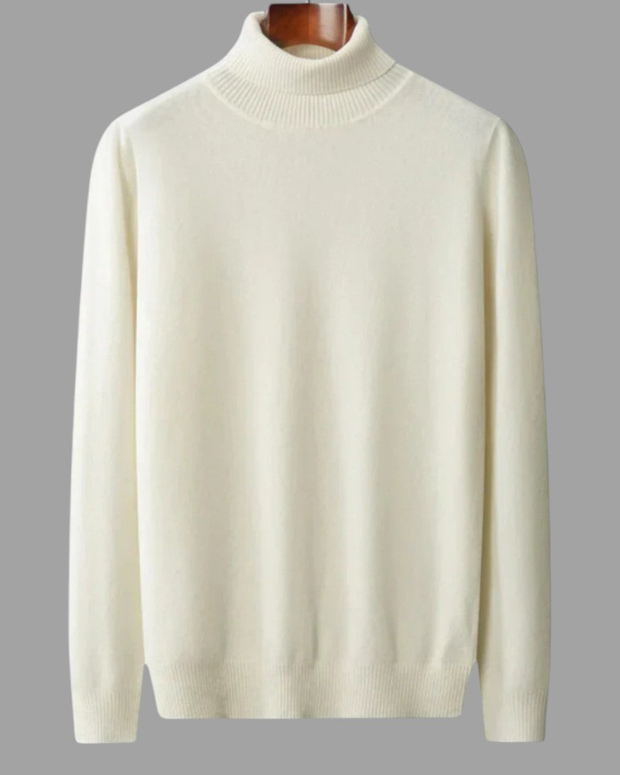 Antoine™ | Col roulé en cachemire