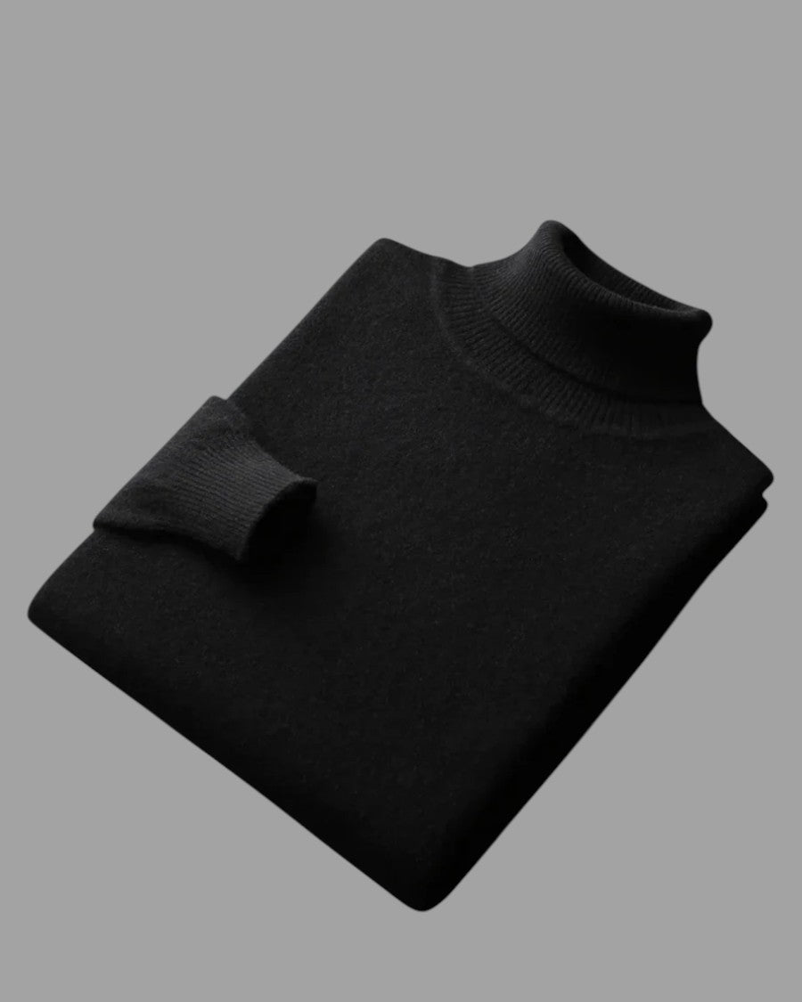 Antoine™ | Col roulé en cachemire